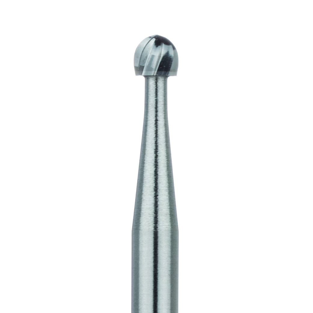 HM141F-023-RAX Surgical Round Carbide Bur, 2.3mm Ø, Fine, RAX