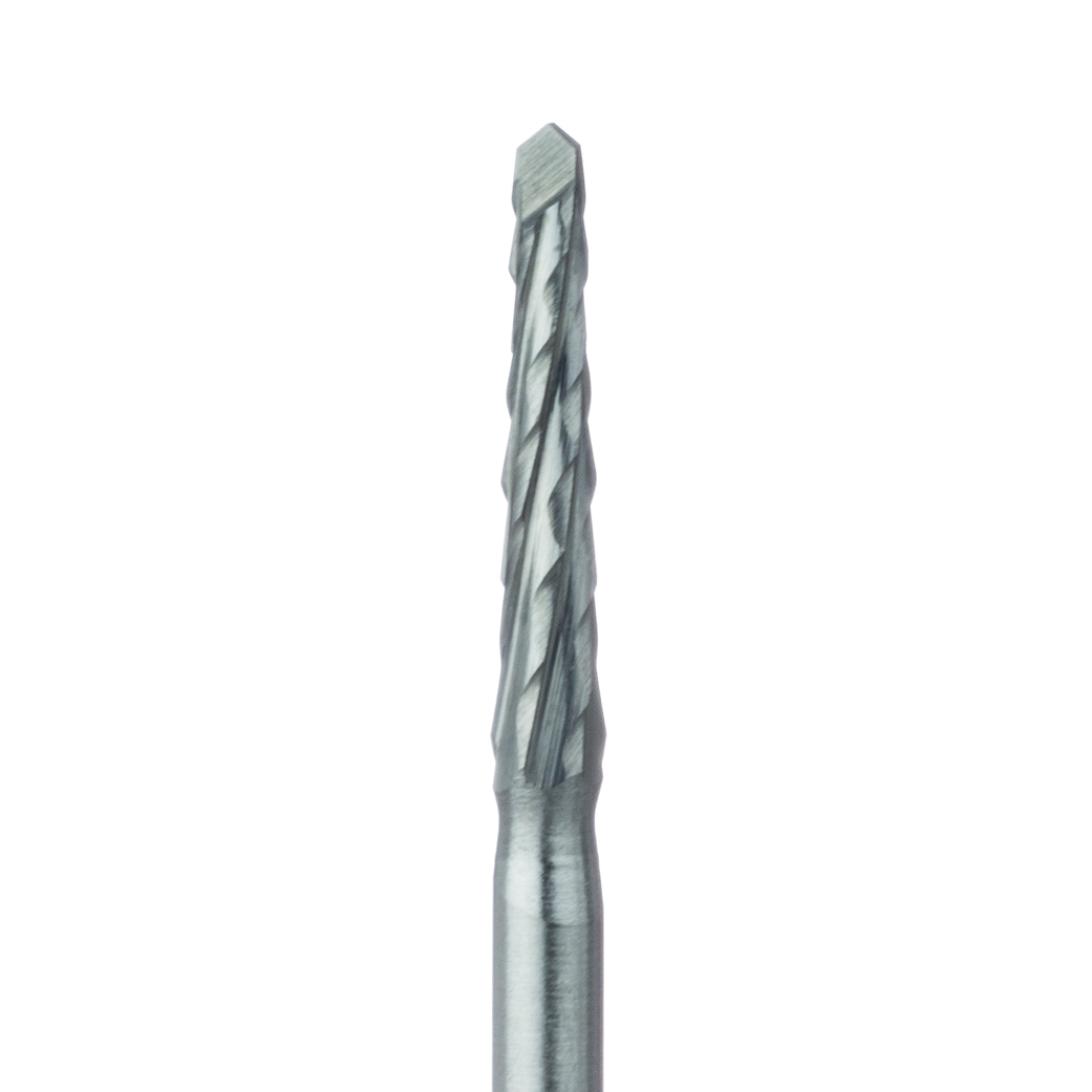 HM162A-016-FG Surgical Lindemann Carbide Bur, Cross Cut, 1.6mm Ø, Length 9mm, FG