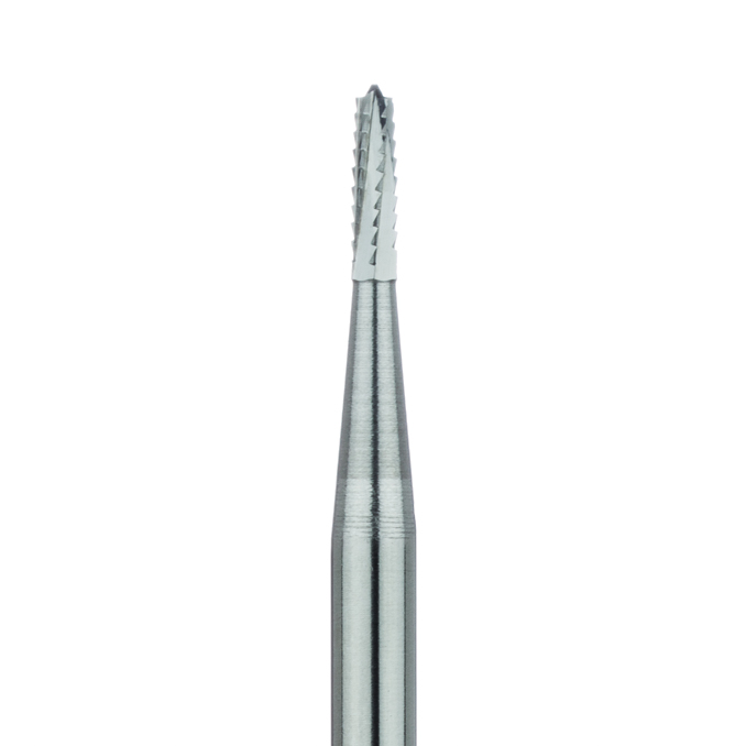 HM163-014-HP Surgical Lindemann Carbide Bur, Cross Cut, 1.4mm Ø, Length 5mm, HP