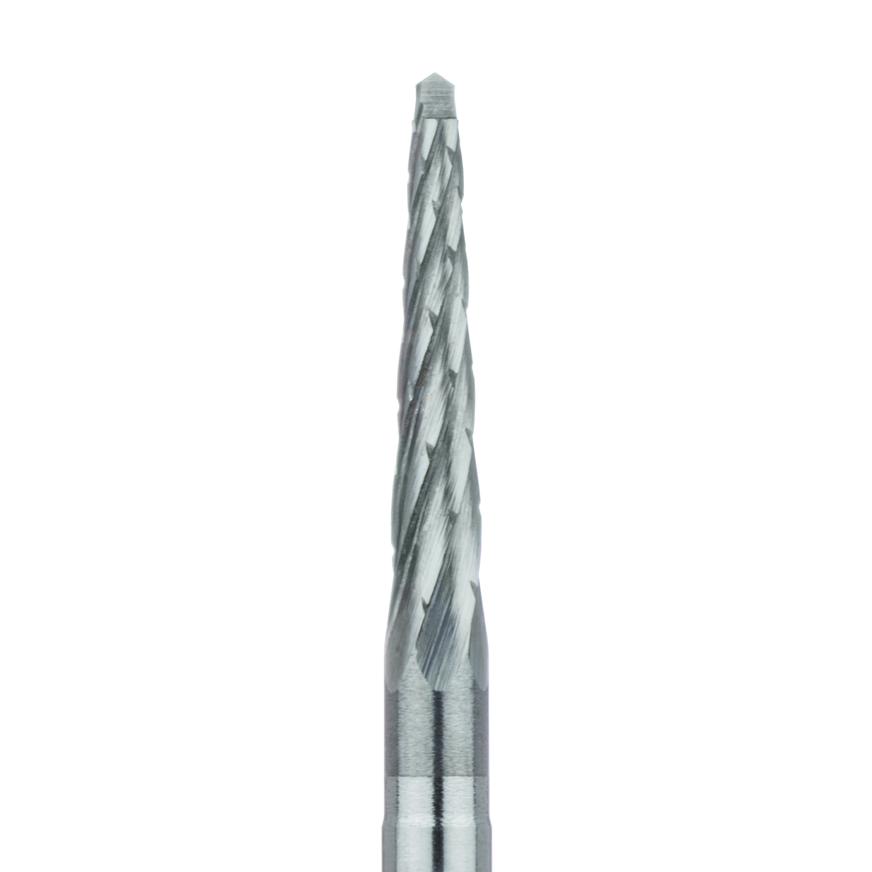 HM166RX-021-RAL Surgical Lindemann Carbide Bur, Cross Cut, Spade Tip, 2.1mm Ø, Length 11mm, RAL