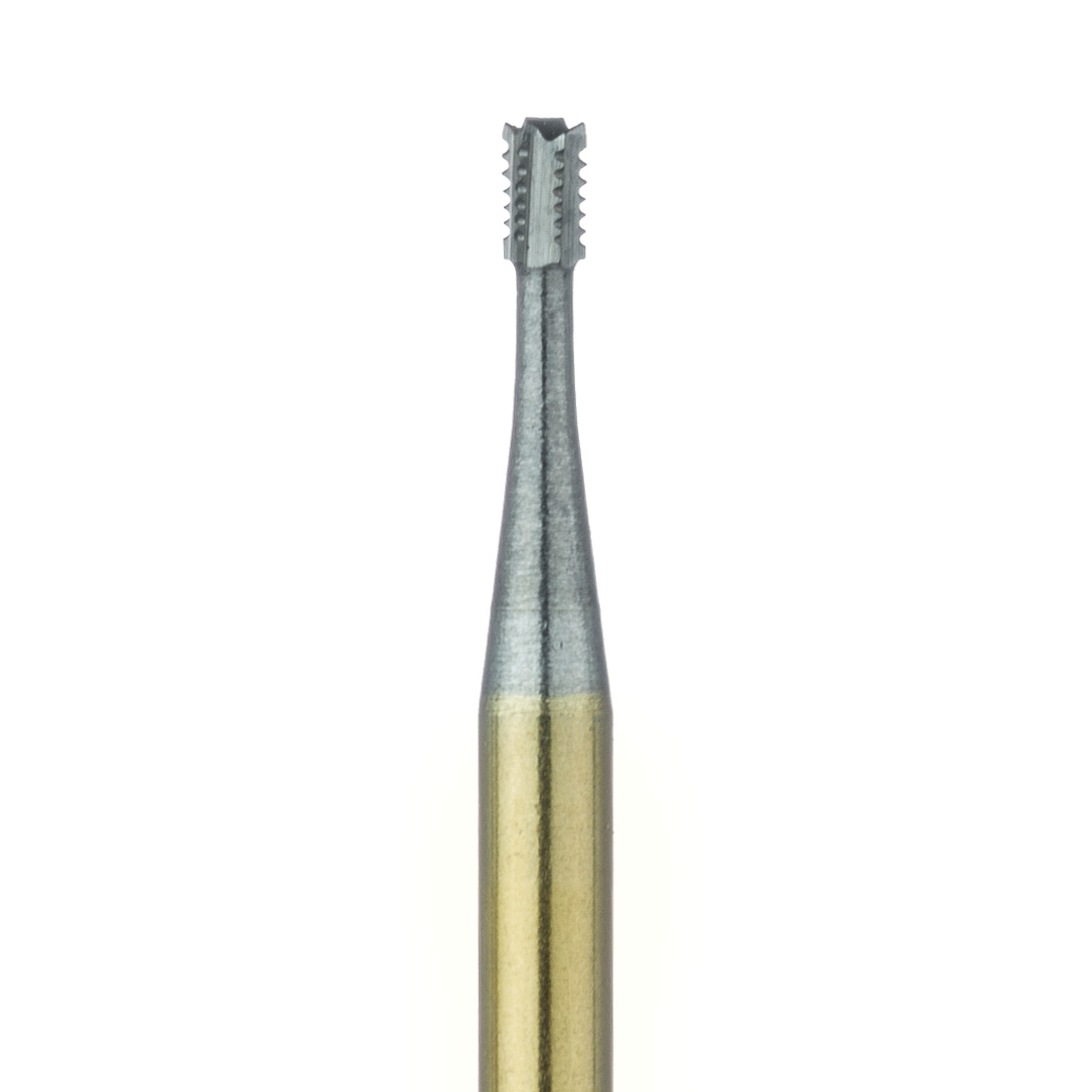 HM17-010-FG Carbide Bur, Specialty, Cylinder, Crown Removal, US#1931, 1mm Ø, FG