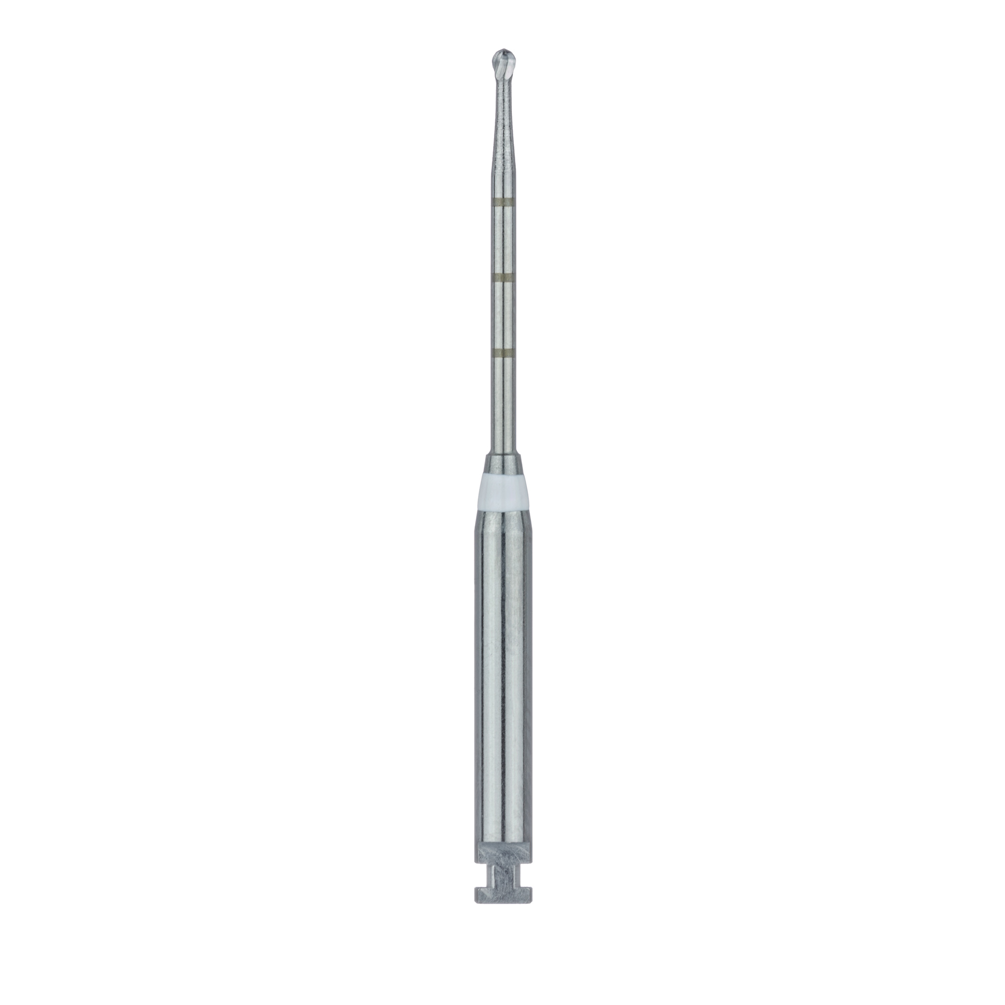 HM191A-010-RAXL Endo, Long Neck Endo Access Bur, Carbide Cutting Tip, Round, 34mm, 1.0mm, RA