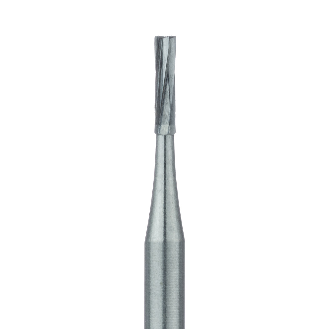 HM21-008-FG Operative Carbide Bur, Straight Fissure, 0.8mm Ø, FG