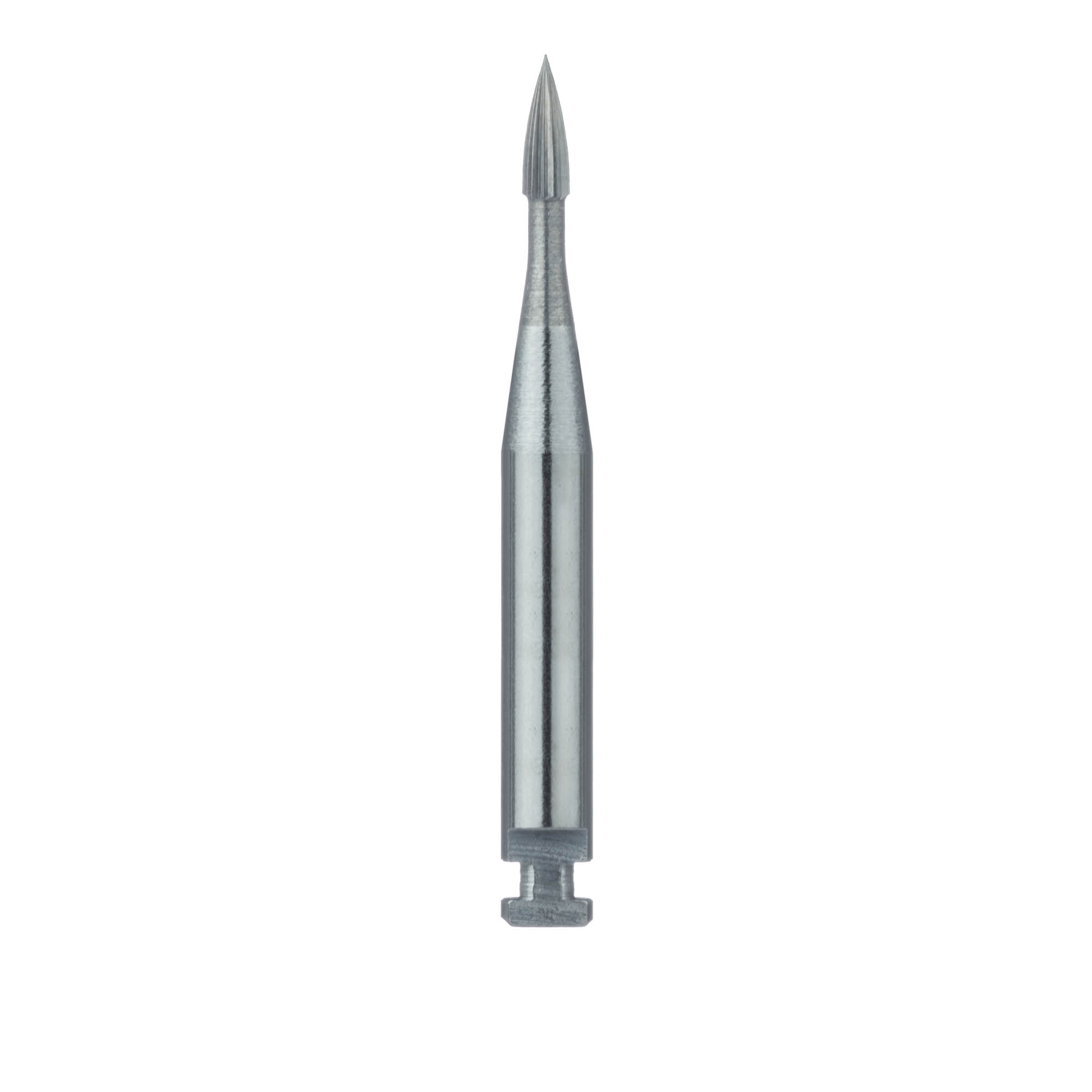 HM246-012-RA Trimming & Finishing Carbide Bur, Fine, Small Flame, 1.2mm Ø, RA