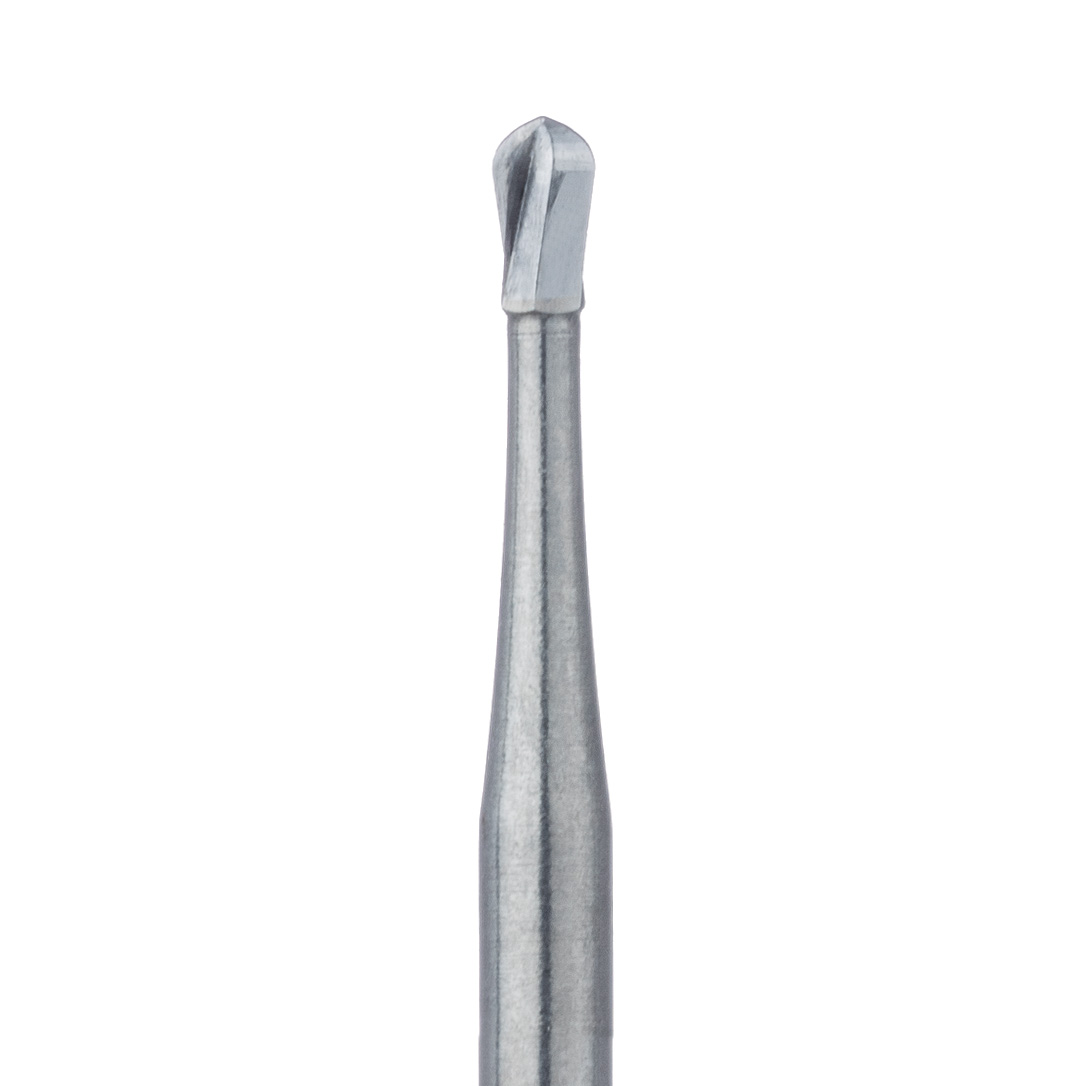 HM7-012-FG Operative Carbide Bur, Pear, 1.2mm US#332 FG