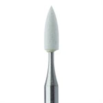 660XF-025-RA-WH Abrasive, White, Flame, 2.5mm Ø, Extra Fine, RA