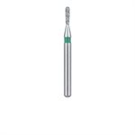 809RG-010-FG Pear, Round End Diamond Bur, 1mm Ø, Coarse, FG