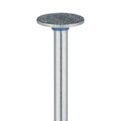 818S-080-HP Thin Wheel Diamond Bur, Sintered, 0.8mm Ø, Medium, HP