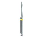 830LC-014-RAL Root Planing, Long Pointed Football Diamond Bur, 1.4mm Ø, Extra Fine, RAL