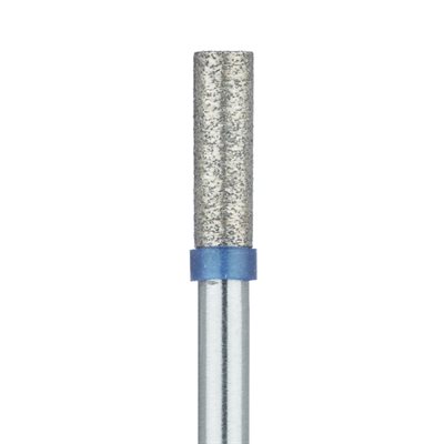 837S-027-HP Long Cylinder Diamond Bur, Sintered, 2.7mm Ø, Medium, HP