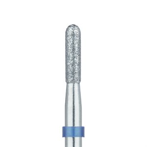 838S-021-HP Round End Cylinder Diamond Bur, Sintered, 2.1mm Ø, Medium, HP