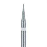 898U-014-FG Needle Diamond Bur, Interproximal Reduction, 1.4mm Ø, Ultra Fine, FG