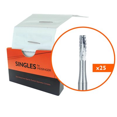 MEISINGER's SINGLES - Sterile Carbide Burs