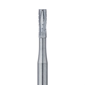 HM31-012-FG Operative Carbide Bur, Straight Cross Cut Fissure, US #558, 1.2mm Ø, FG