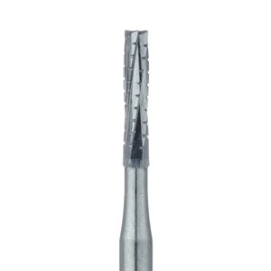 HM31L-012-FGL Operative Carbide Bur, Long Straight Cross Cut, US #558L, 1.2mm Ø, FGL