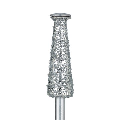 KD01G-050-HP Alveoplasty Diamond Bur, Conical With Cap, 5.0mm Ø, HP